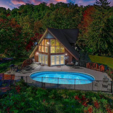 Smokystays Private Pool Chalet Gatlinburg Eksteriør bilde